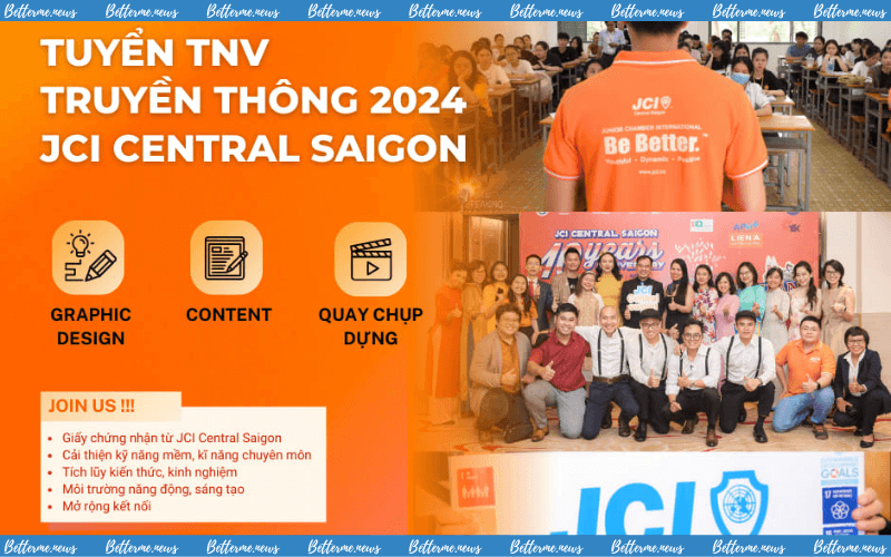 img of Tổ Chức Truyền Thông JCI Central Saigon Tuyển Tình Nguyện Viên 2024