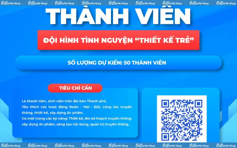 img of Thành Đoàn Thành Phố Hồ Chí Minh Tuyển Thành Viên Đội Hình Tình Nguyện “Thiết Kế Trẻ” 2024