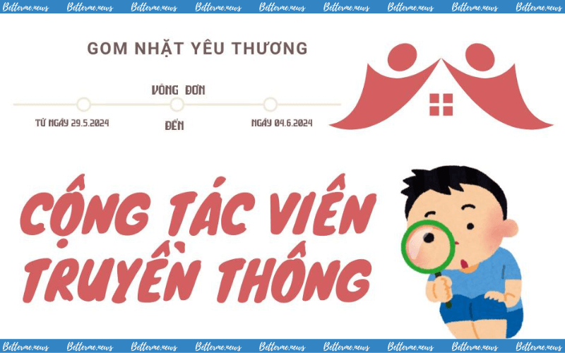 img of Dự Án Gom Nhặt Yêu Thương Tuyển Cộng Tác Viên Truyền Thông