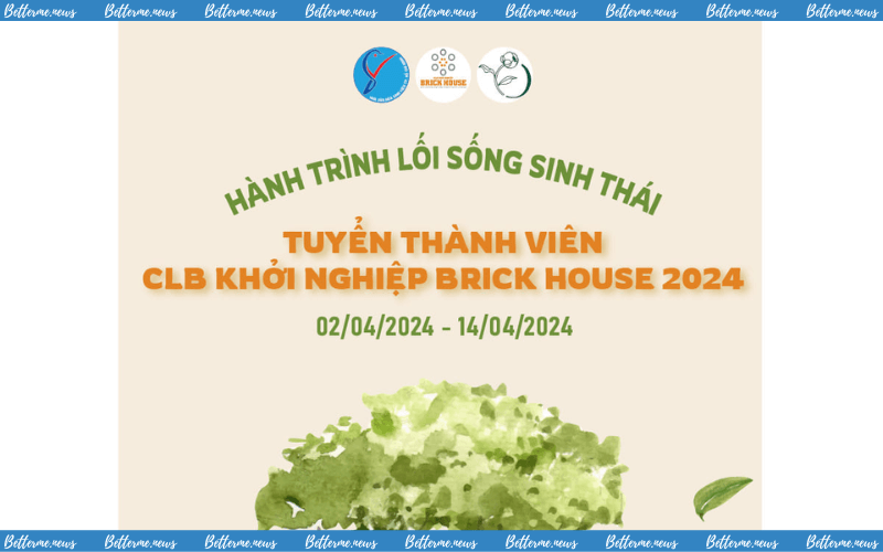 img of Brick House Chính Thức Mở Đơn Tuyển Thành Viên Bộ Phận Sự Kiện Và Truyền Thông 2024