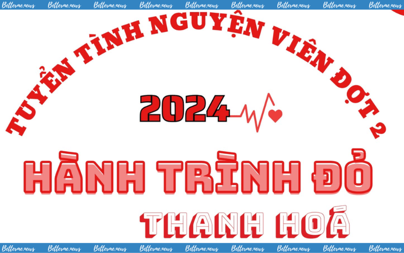 img of Tuyển Tình Nguyện Viên Cho Chiến Dịch Hành Trình Đỏ 2024 Của CLB Trái Tim Hồng Thanh Hóa