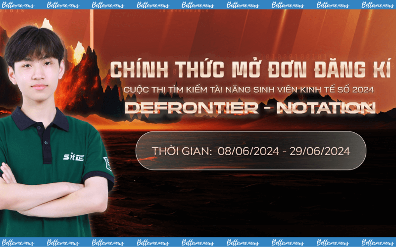 img of Cuộc Thi Tìm Kiếm Tài Năng Sinh Viên Kinh Tế Số Defrontier 2024: Notation
