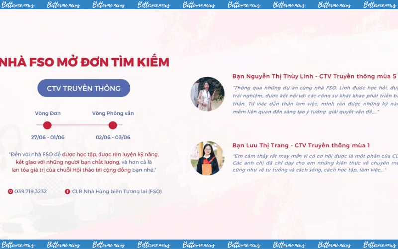 img of CLB Nhà Hùng Biện Tương Lai (FSO) Mở Đơn Tìm Kiếm Cộng Tác Viên Truyền Thông