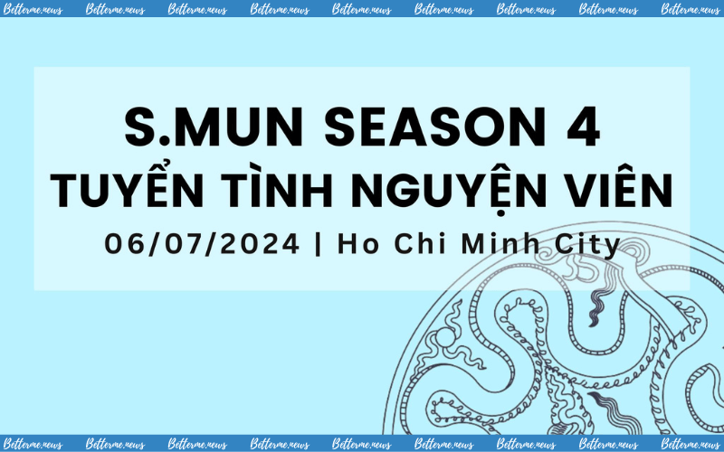 img of Đại Hội Đồng S.MUN Mùa 4 Mở Đơn Tuyển Tình Nguyện Viên
