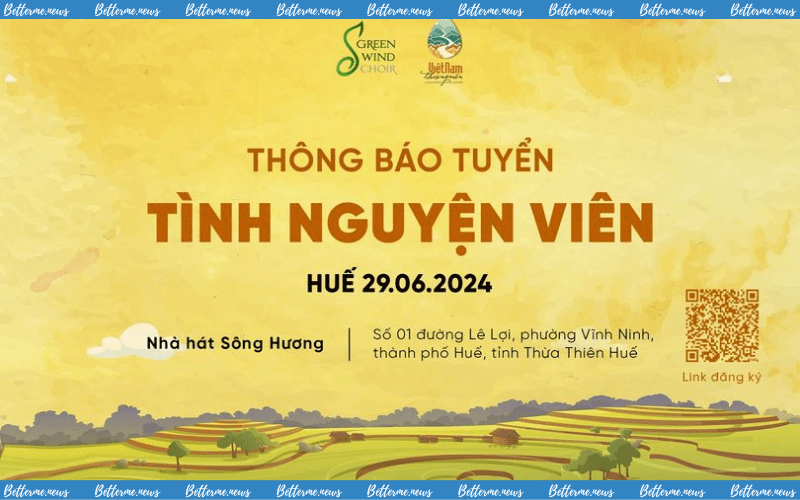 img of Green Wind Choir Tuyển Tình Nguyện Viên Hợp Xướng Tại Huế: Cùng Lan Tỏa Âm Nhạc