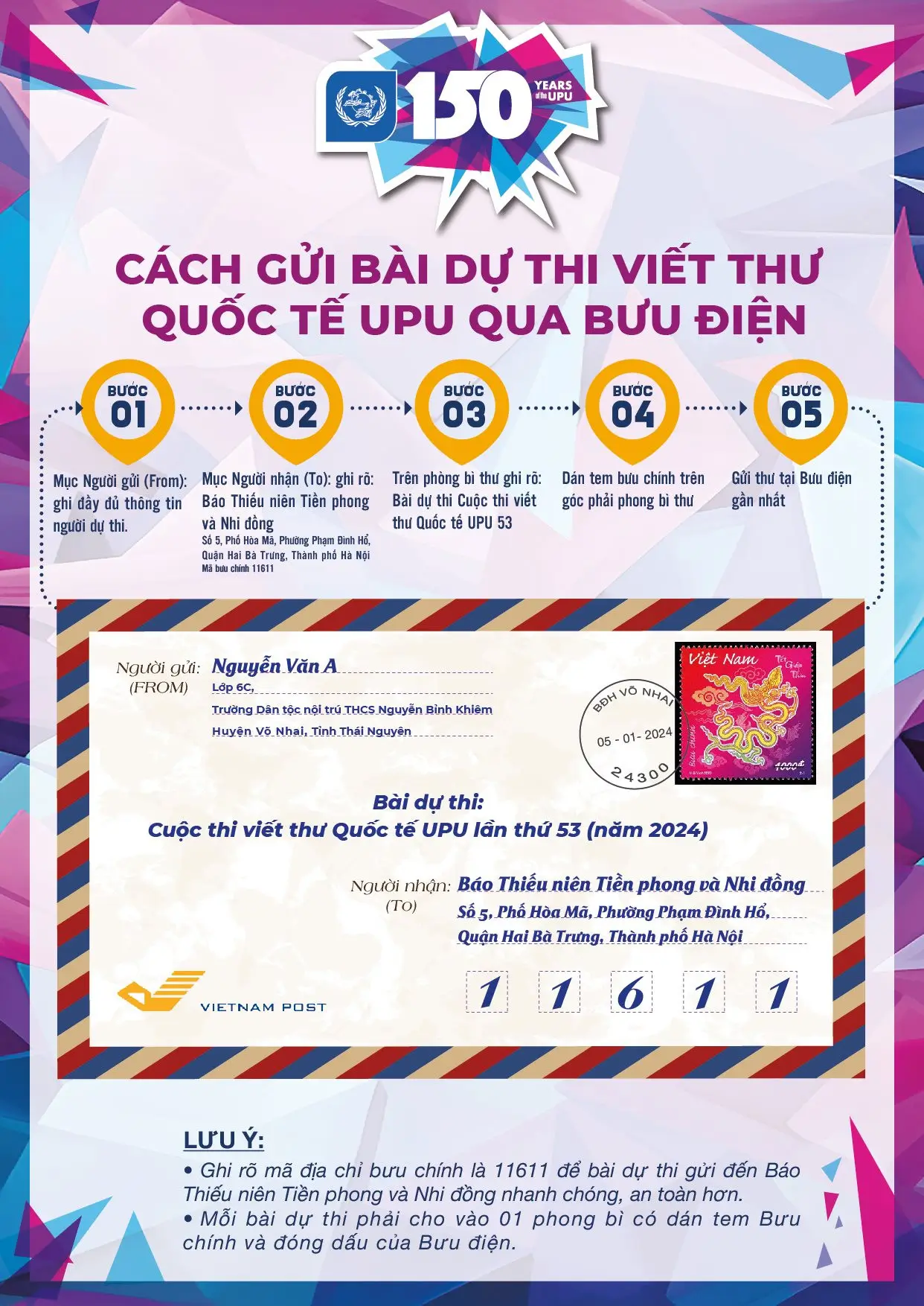 img of Phát Động Cuộc Thi Viết Thư Quốc Tế UPU Năm 2024