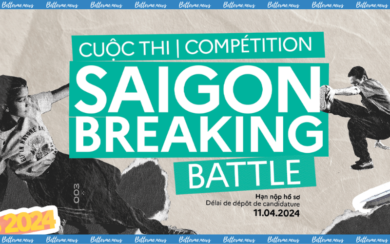 img of Cuộc Thi Breakdance Quốc Tế Saigon Breaking Battle – Đường Tới Paris 2024